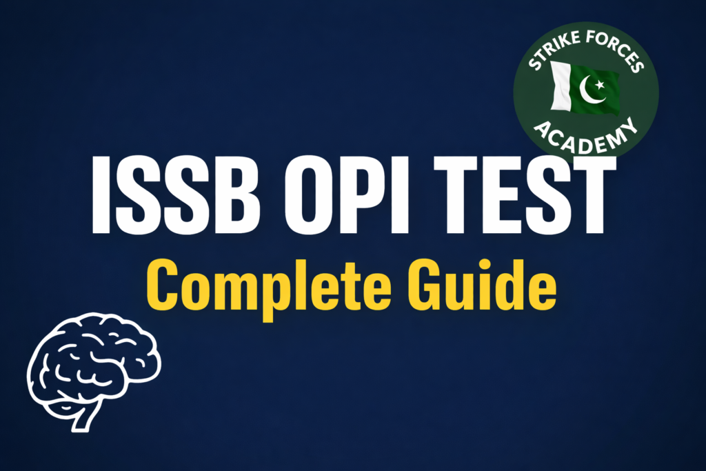 ISSB Omnibus Personality Inventory (OPI) Test